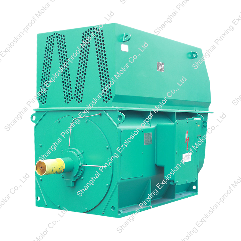 محرك حثي ثلاثي الطور من سلسلة YKK 3kv-13.8kv (ارتفاع: 355-1000 مم)